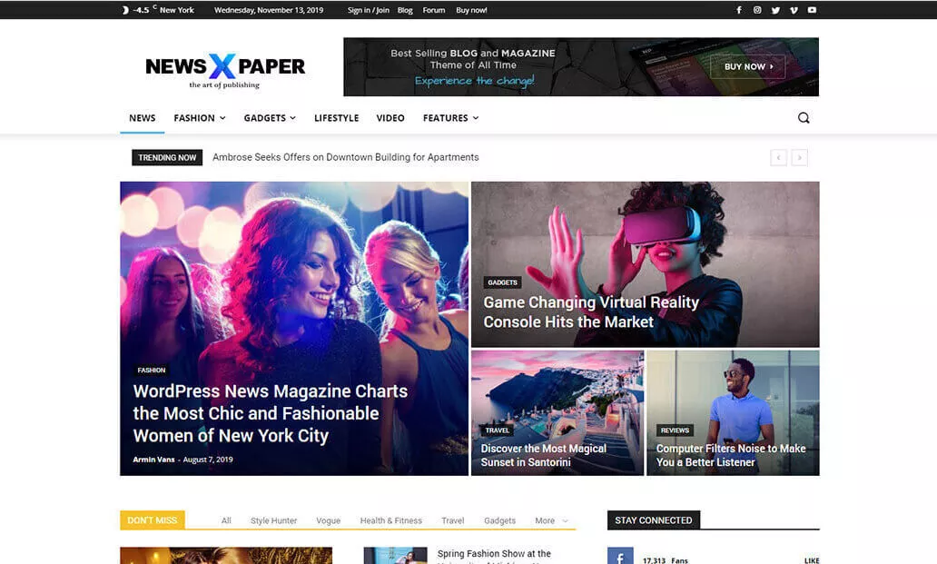 newspaper Website